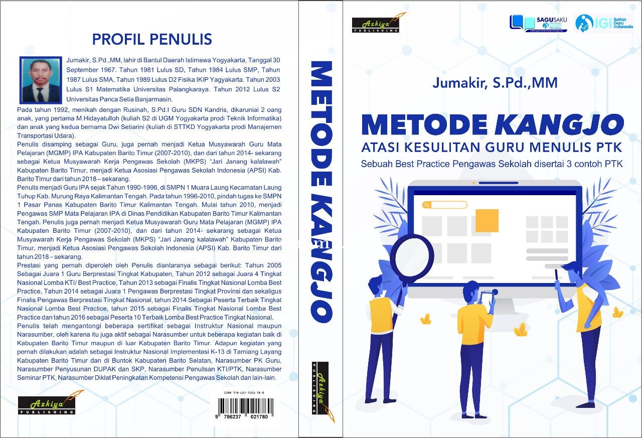 BUKU 1,  Metode  KANGJO Atasi Kesulitan Guru Menulis PTK