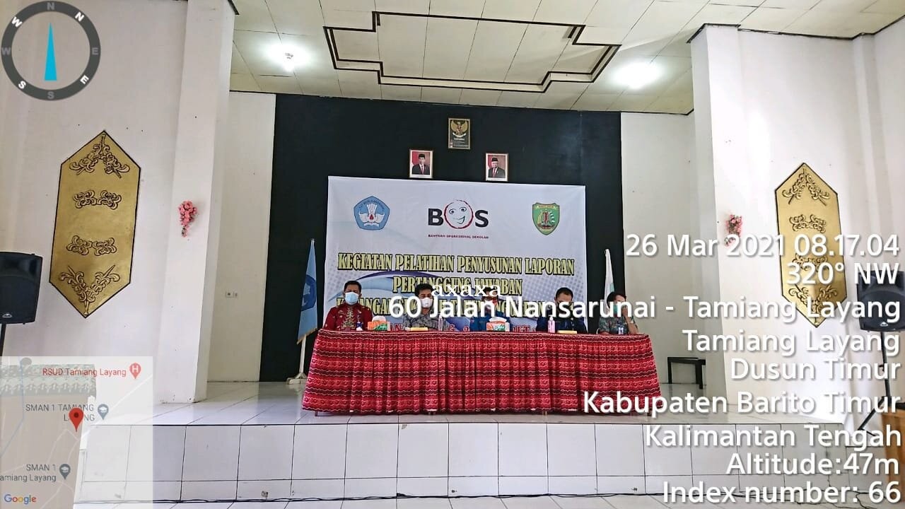 Kegiatan Pelatihan Penyusunan Pertanggungjawaban Keuangan Bantuan Operasional Sekolah (BOS)