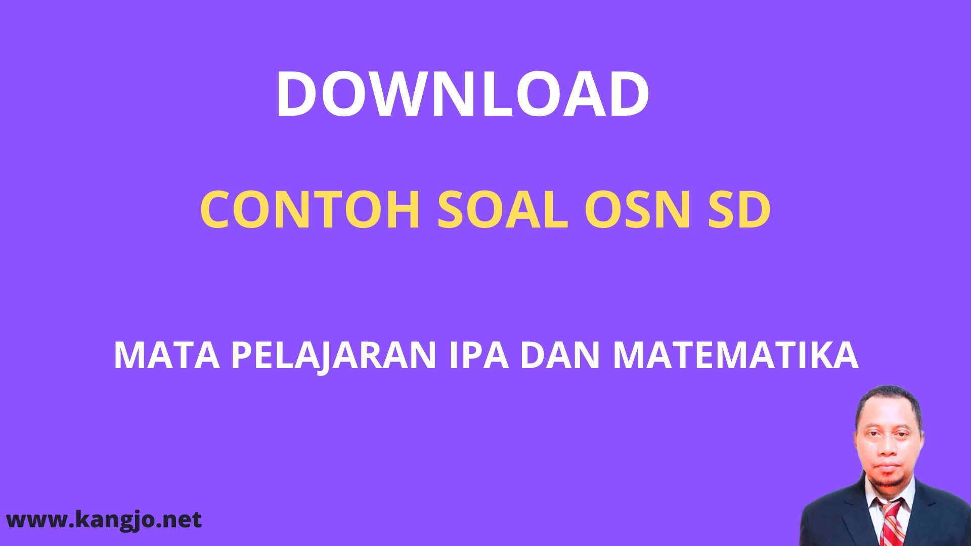 Download Gratis Contoh Soal OSN SD