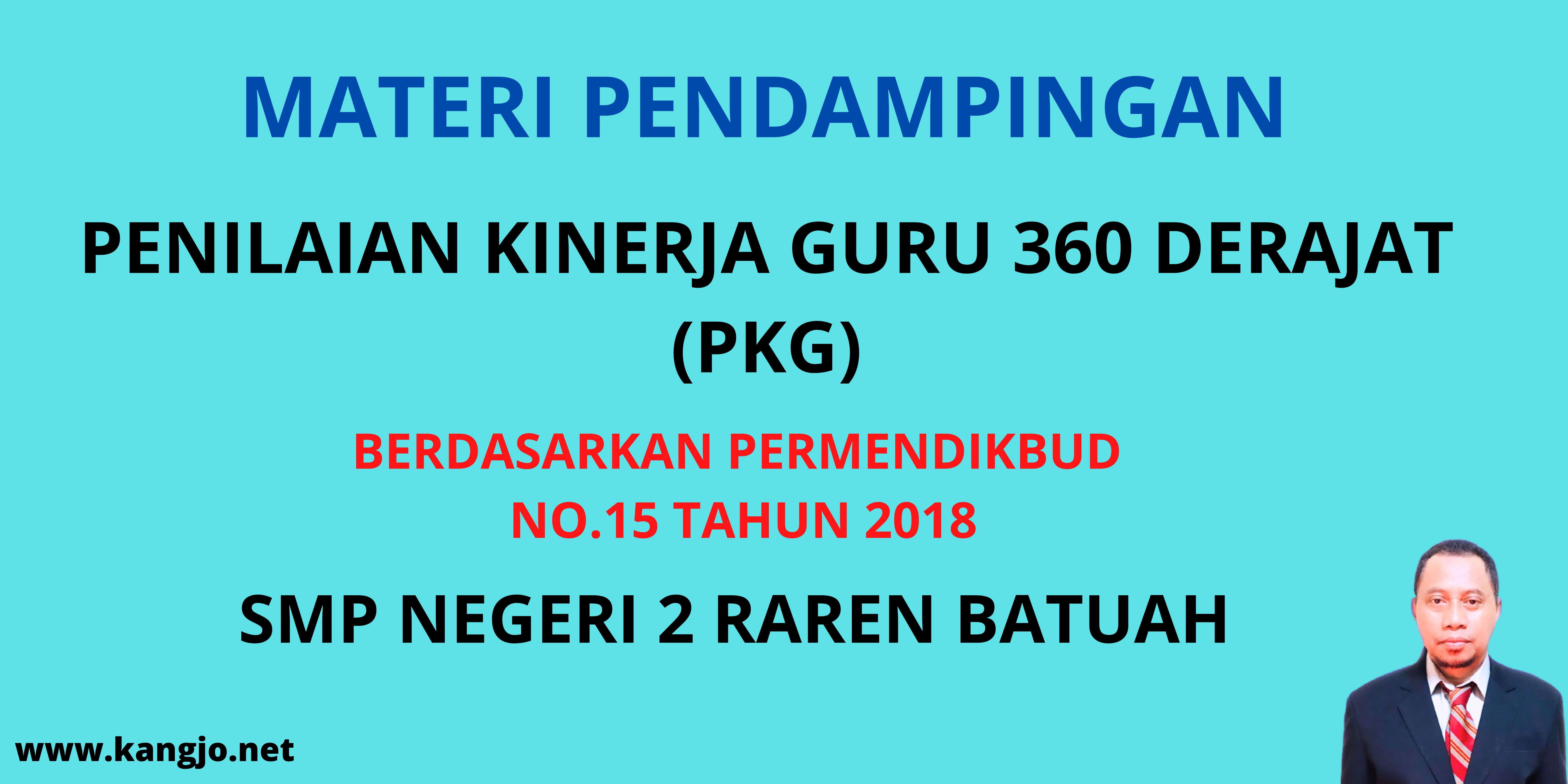 Materi Pendampingan PKG SMPN 2 Raren Batuah Kabupaten Barito Timur