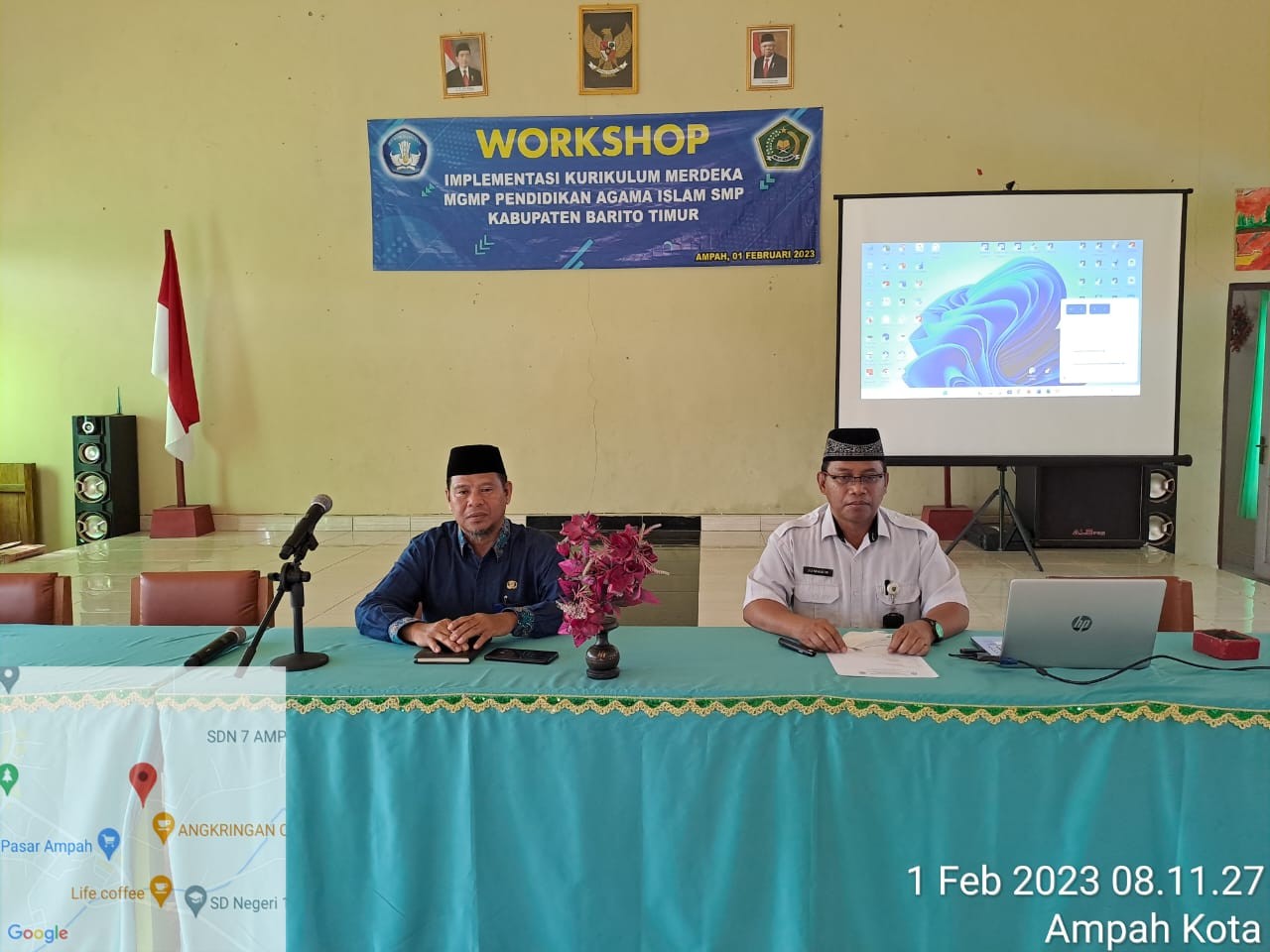 Ketua APSI, sampaikan materi Workshop Implementasi Kurikulum Merdeka (IKM) MGMP PAI Barito Timur