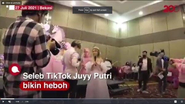 Heboh Seleb TikTok Pesta Ultah Saat PPKM Berujung Disidang Satpol PP