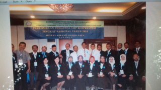 Foto Bersama Pengawas Berprestasi Tk. Nasional tahun 2015 di jakarta