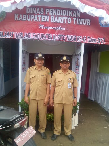 jaga stand pameran pembangunan