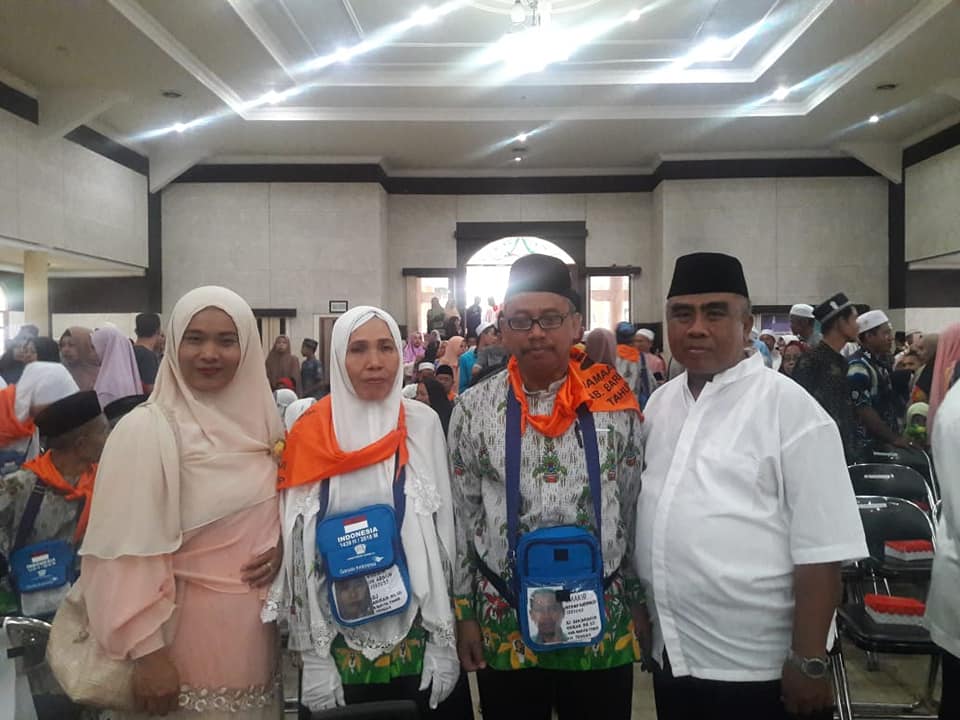 Berangkat Haji di Gedung Mantawara Tamiang Layang tahun 2018