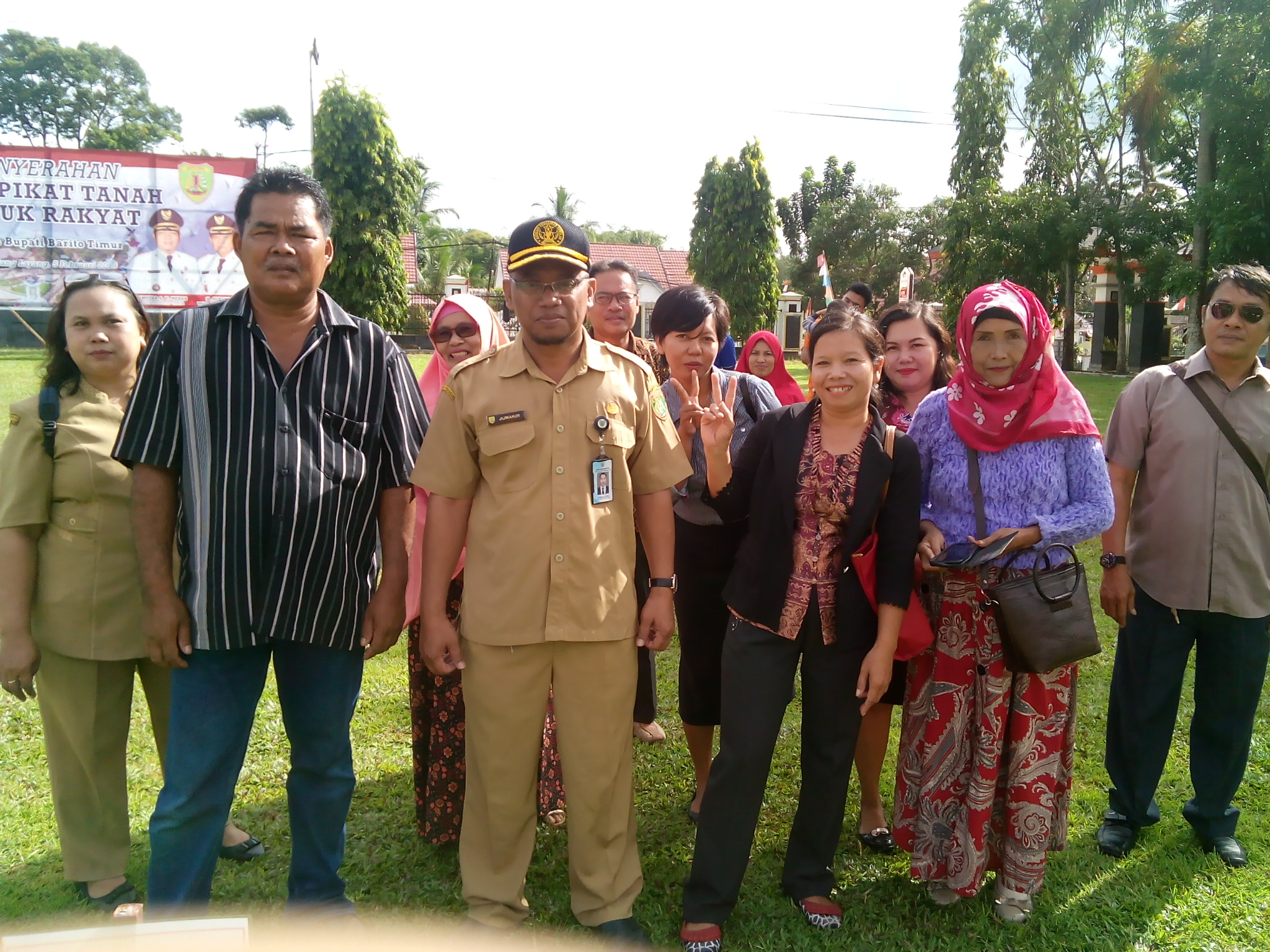 Pembagian sertifikat tanah 2017